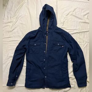 Marmot Fleece Lined Jacket Navy Small Men’s